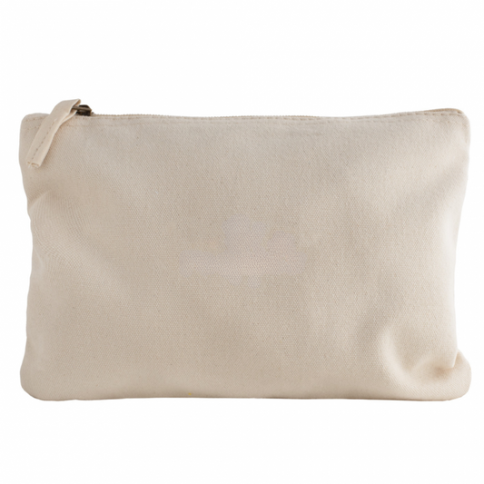 Washable Sanitary Organic Cotton Storage Bag for Discreetly Storing Reusable Cloth Menstrual Period Pads for Women and Washable Feminine Daily Panty Liners for Vaginal Discharge when not in use  