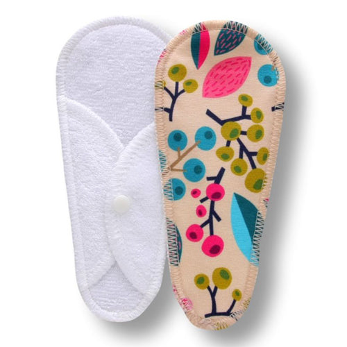 Reusable Cloth Menstrual Pads for Period with Wings; Washable Sanitary Towels for Women, Girls and Teens, Organic Cotton or Bamboo Feminine Liners MADE IN EU; for light and heavy flow, incontinence
