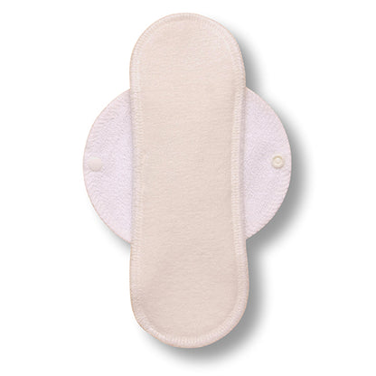 Reusable Cloth Menstrual Pads for Period with Wings; Washable Sanitary Towels for Women, Girls and Teens, Organic Cotton or Bamboo Feminine Liners MADE IN EU; for light and heavy flow, incontinence