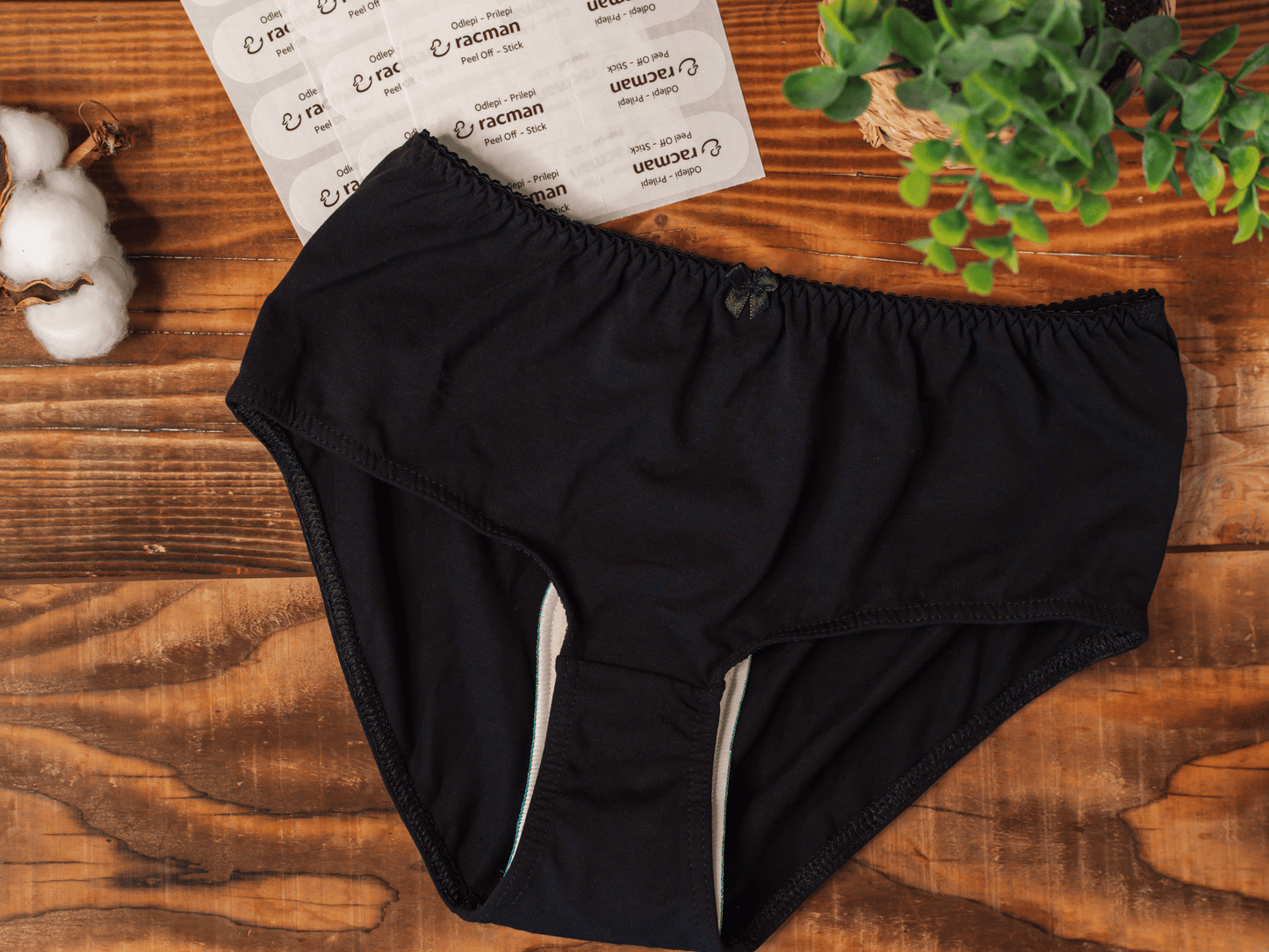 Adhesive Stickers for Wingless Reusable Cloth Menstrual Pads for Period or with Wings; Washable Sanitary Towels for Women, Girls and Teens, Organic Cotton or Bamboo Feminine Liners MADE IN EU; light heavy flow, incontinence; Wingless Cloth Panty Liners; Thin Washable Daily Pads Vaginal Discharge