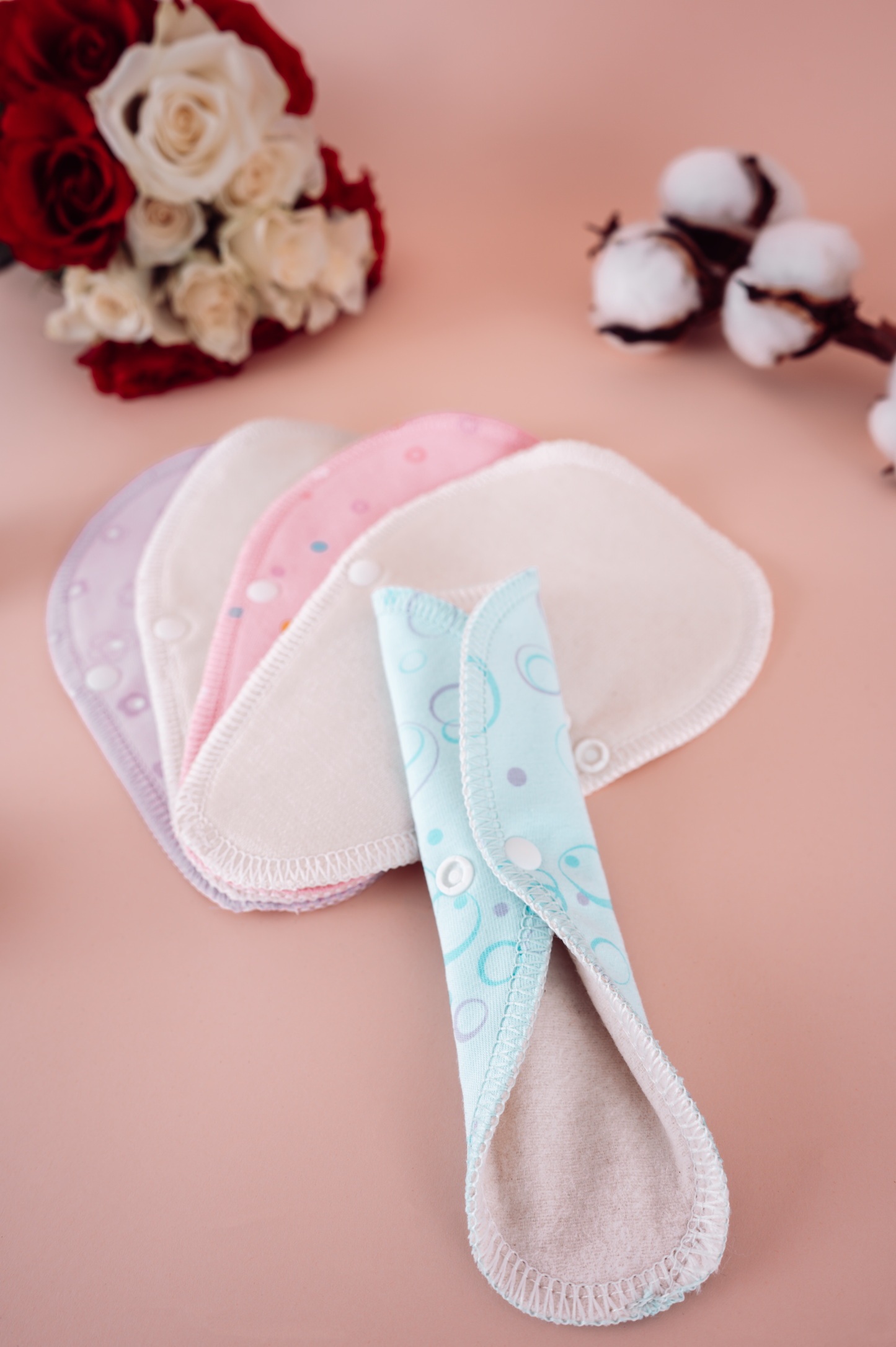 Reusable Tanga Cloth Panty Liners with Wings for Normal or Heavy Feminine Discharge; Organic Cotton or Bamboo Washable Daily Thong Pads for Women, Girls and Teens, MADE IN EU; NOT for Menstrual Period