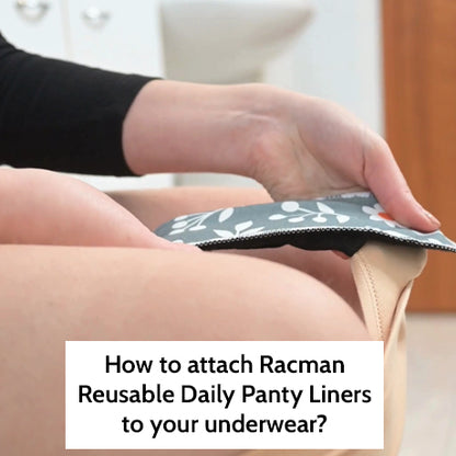 Racman Reusable Cloth Menstrual Pads for Period with Wings; Washable Sanitary Towels Women, Girls and Teens, Organic Cotton or Bamboo Feminine Liners MADE IN EU; light heavy flow, incontinence Panty Thin Daily Normal Vaginal Discharge NOT Waterproof Wet Bag Strap Discreetly Storing Clean Used Women; also proudly manufactured under other trusted brand names like Natissy
