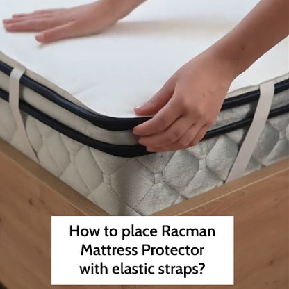 Washable Waterproof Mattress Protector for Double, Queen or King Size Bed, with or without Elastic Straps; Reusable Breathable Soft Cotton Mattress Protection Sheet for Heavy Menstruation; Thin Non Slip Waterproof Underpad for Adults, Elderly and Children Bedwetting; Incontinence Moisture Barrier Bed Pad; Machine Washable Eco Friendly Alternative to Disposable Mattress Covers